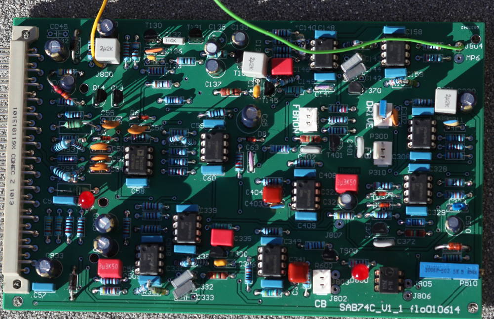 compact and combined encoder&feedback card